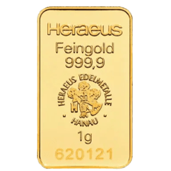 Argor-Heraeus sztabka 1g